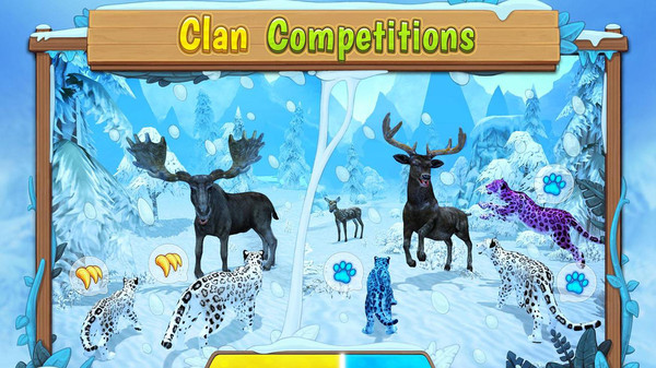 雪豹家族模拟器官方版(Snow Leopard Family Sim)