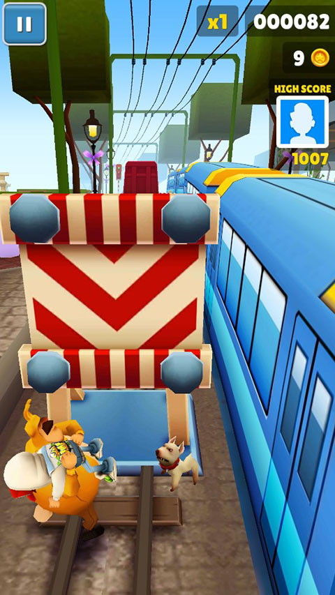 地铁跑酷小美我恨你版