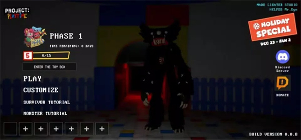 projectplaytime官方版(波比的游戏时间计划)