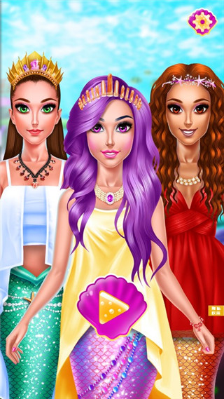 美人鱼公主化妆沙龙游戏