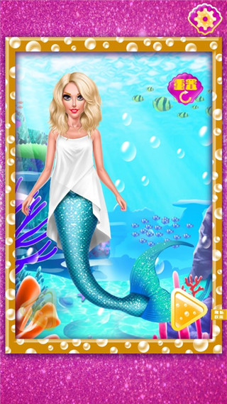 美人鱼公主化妆沙龙游戏