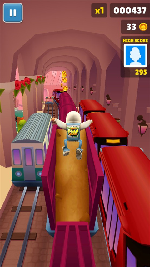 地铁跑酷威尼斯情人节版本