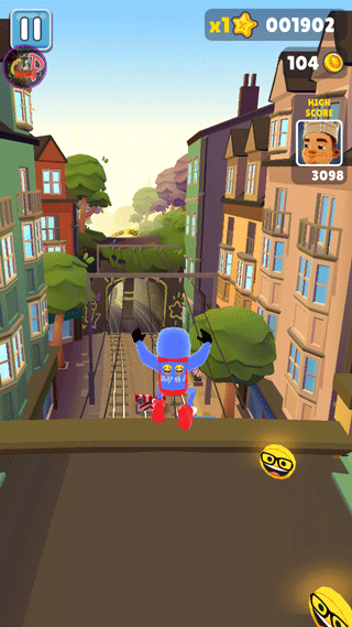 地铁跑酷笑脸金币版本