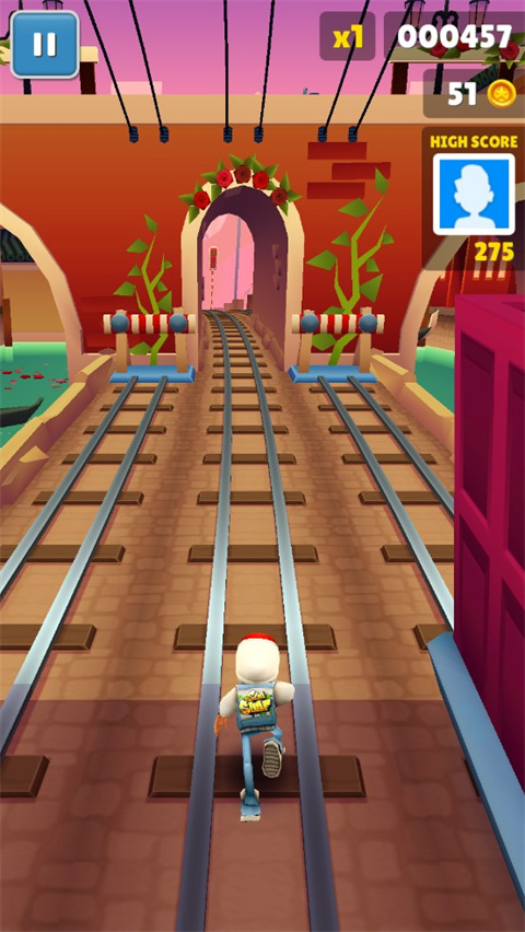 地铁跑酷威尼斯情人节版本