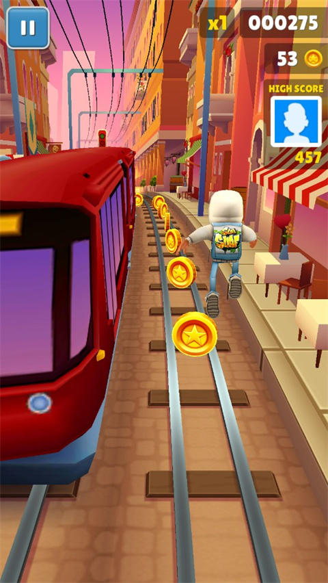 地铁跑酷威尼斯情人节版本