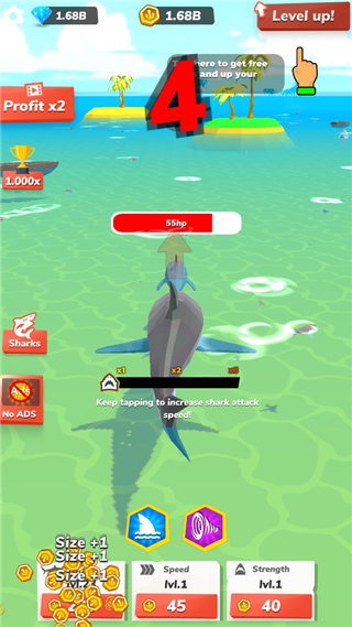 贪吃大白鲨最新版