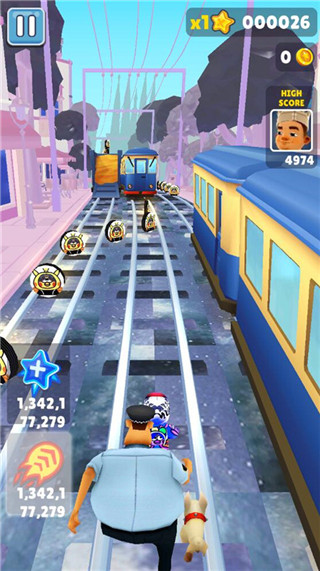 地铁跑酷熊大1.5定制版