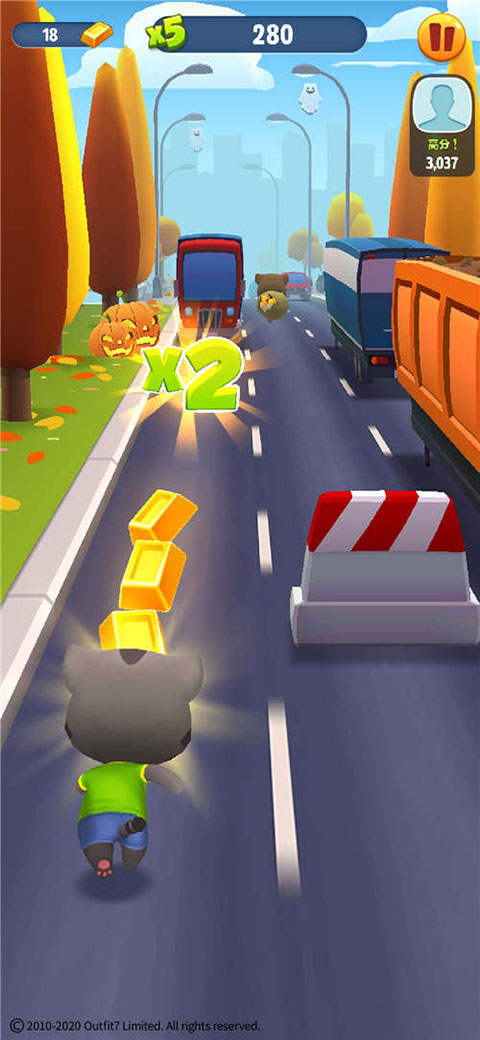 汤姆猫跑酷华为版