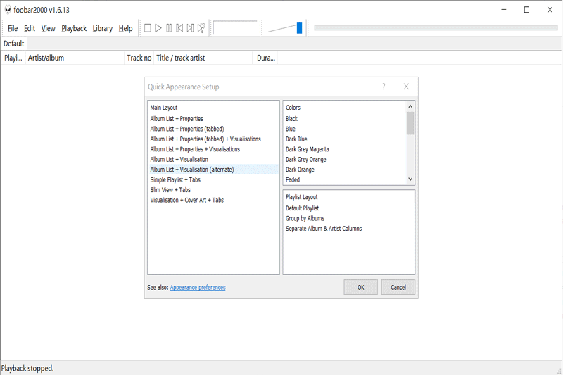foobar2000音乐播放器