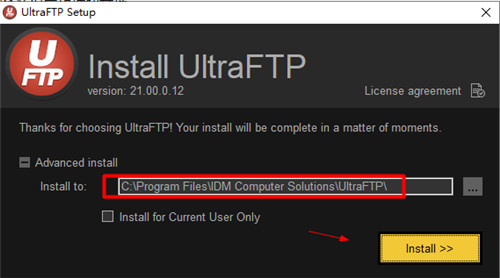 IDM UltraFTP 21(ftp上传工具)破解版