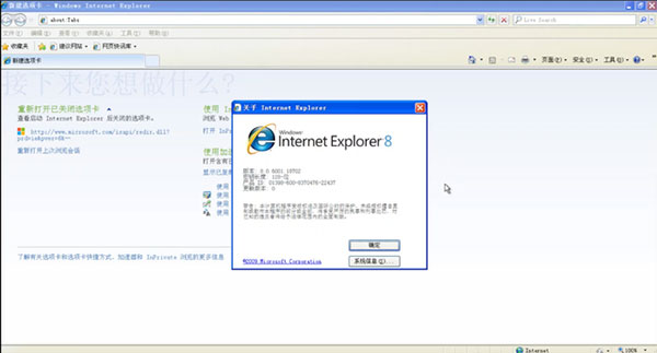 Internet Explorer 8官方中文版