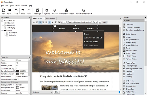 RocketCake网页编辑器官方版