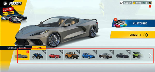 极限赛车驾驶国际服