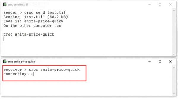 croc文件安全传输工具