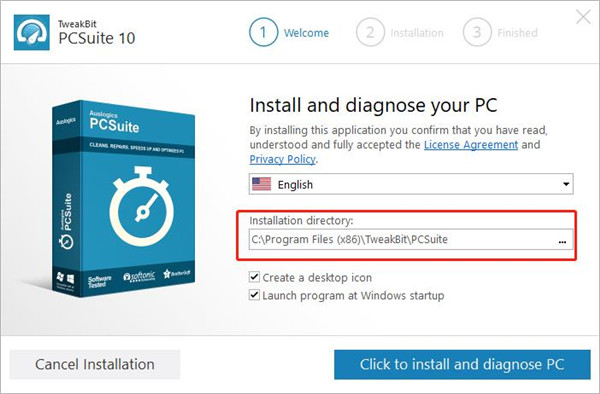 TweakBit PCSuite(系统优化工具)