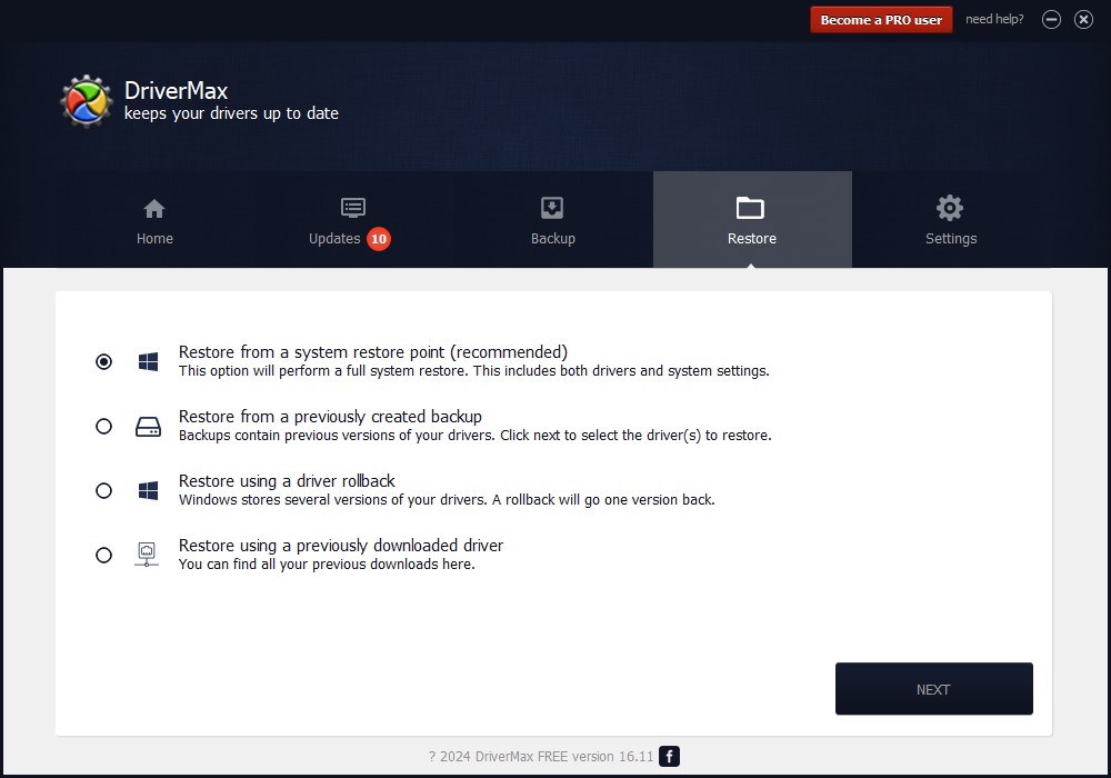 DriverMax 16(驱动备份工具)