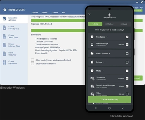 ishredder pro(数据安全删除清理工具)