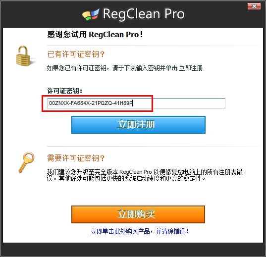 RegClean Pro绿色中文破解版