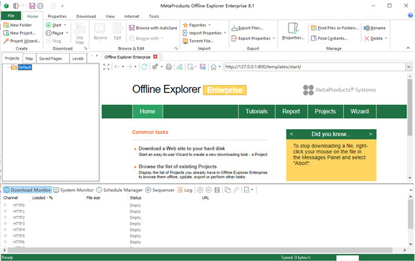 Offline Explorer Enterprise 8破解版