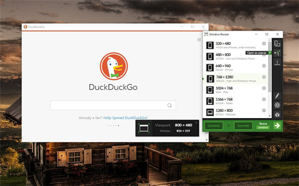 window resizer插件