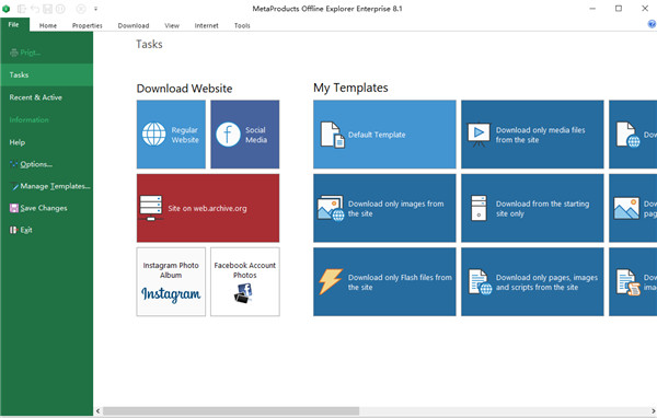 Offline Explorer Enterprise 8破解版