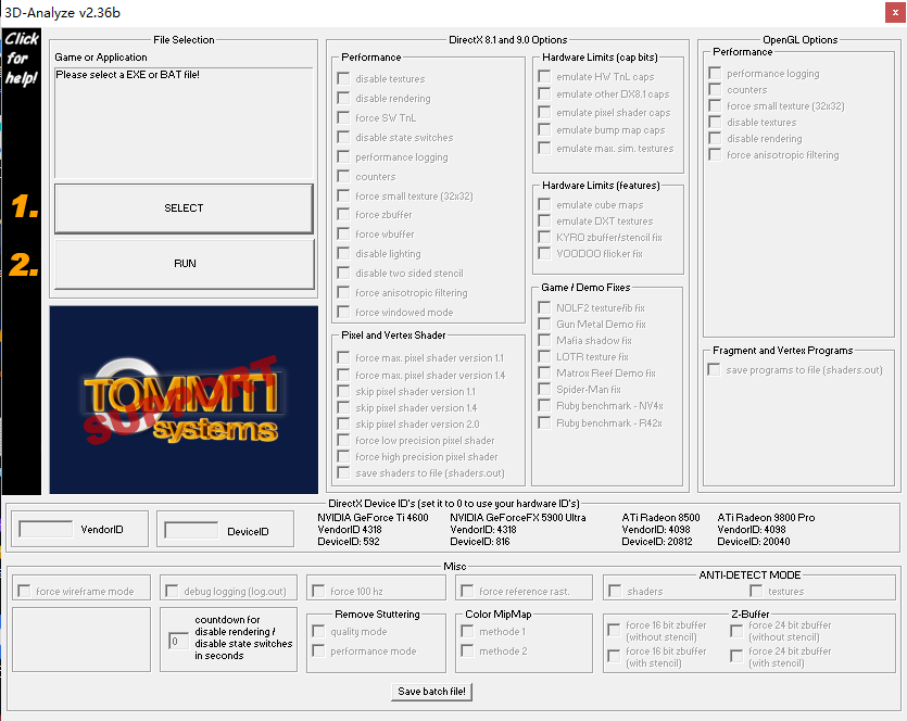 3D-Analyze(游戏显示优化工具)