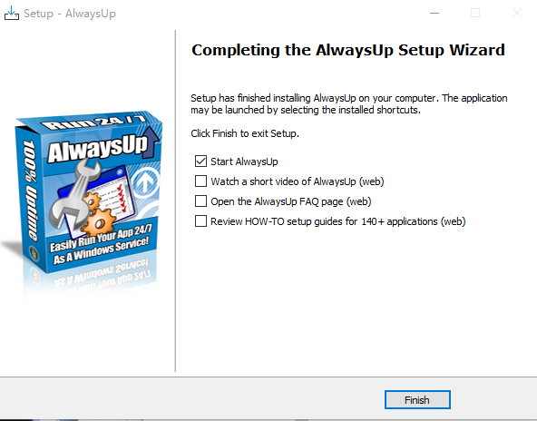 AlwaysUp(系统服务管理器)