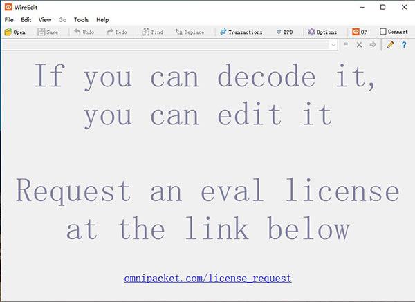 WireEdit(网络数据包编辑工具)