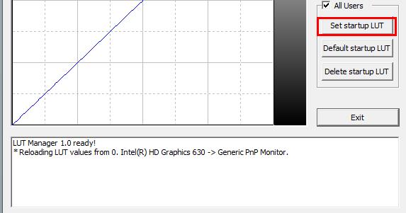 lut manager(屏幕色彩管理工具软件)