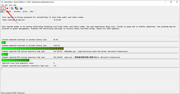 LatencyMon(音频检测软件)中文版