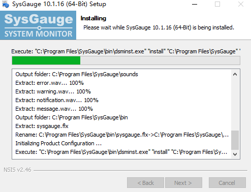 SysGauge系统性能监视器