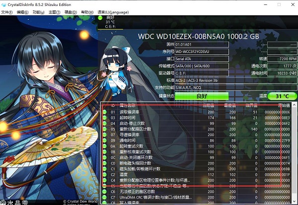 crystaldiskinfo暮井慧版(含23个主题)