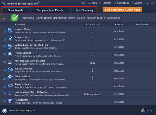 Advanced System Repair Pro(系统清理修复工具)