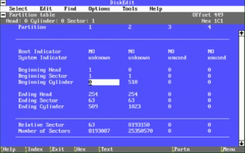 PCTools(DOS硬盘扫描修复工具)