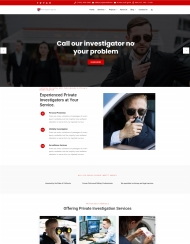 私家侦探服务机构网站模板