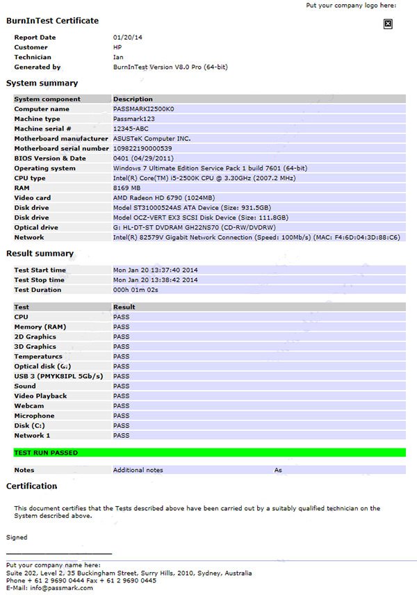 burnintest官方版(电脑性能测试工具)