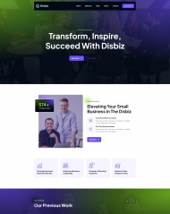 数字解决方案服务公司网站模板 