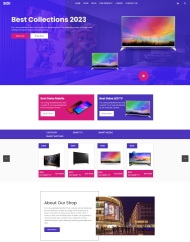 电视手机折扣商城网站模板