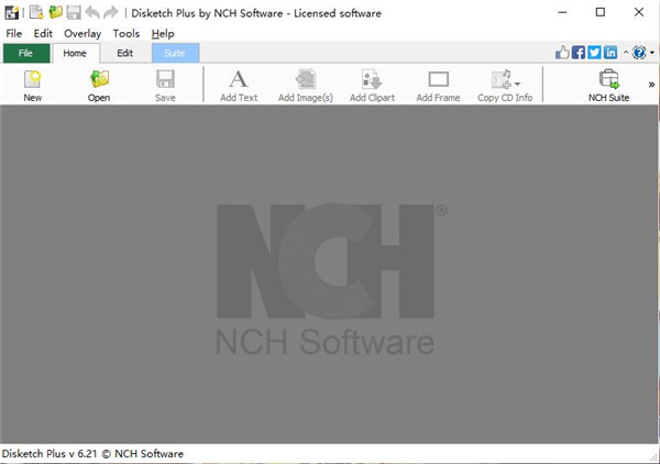 NCH Disketch Disc Label(光盘封面制作工具)