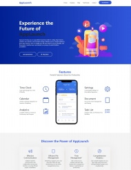 APP应用程序开发公司网站模板 