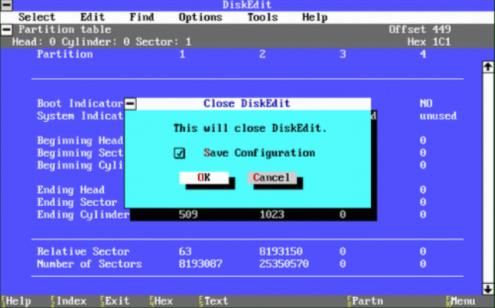 PCTools(DOS硬盘扫描修复工具)
