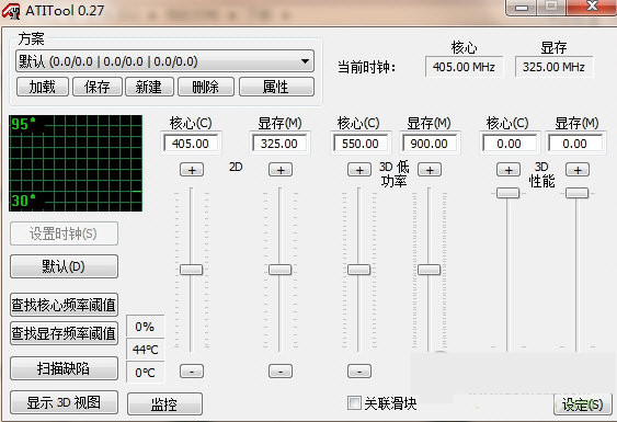 ATITool(显卡频率修改工具)