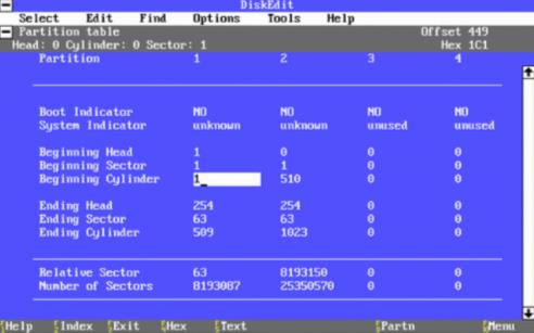 PCTools(DOS硬盘扫描修复工具)