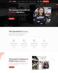 餐饮机器设备服务公司网站模板 