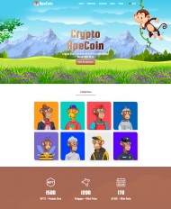 NFT数字藏品交易网站模板 