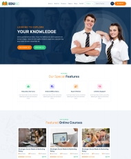 HTML5响应式在线教育网站模板