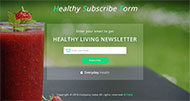 健康资讯电子邮件订阅模板