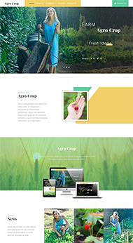 有机水果加盟网HTML5模板