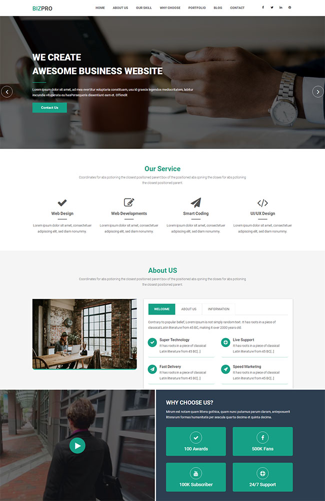 天使投资公司网站模板