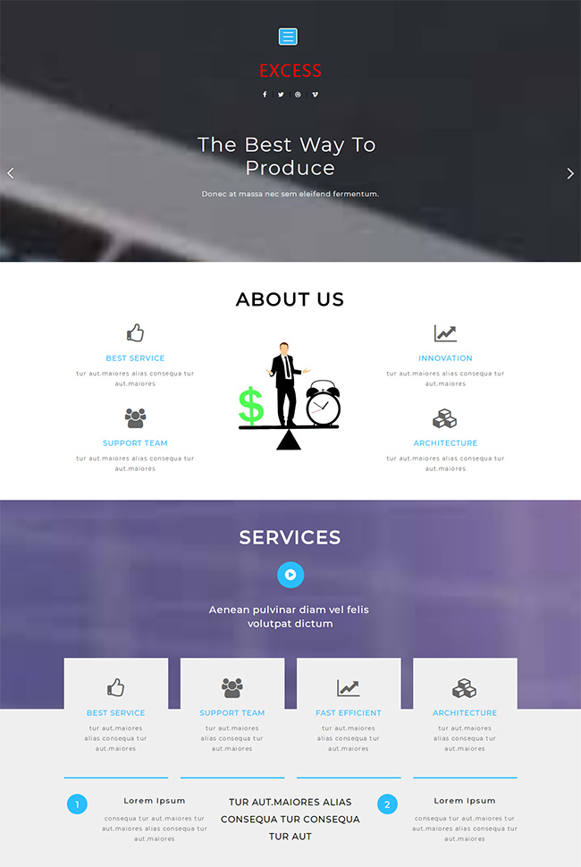 国际金融理财网站模板